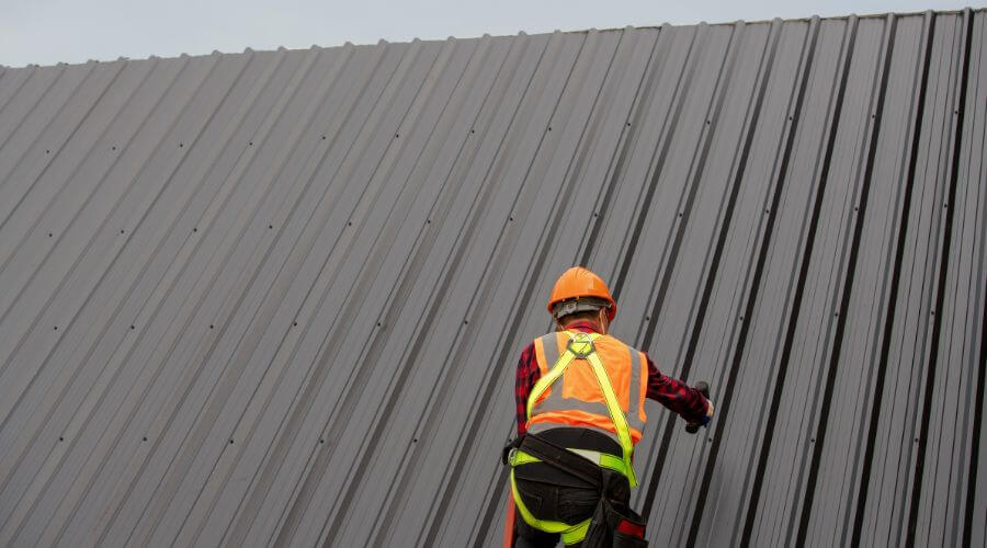 Professional metal roof installation services in Greens Fork, IN